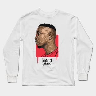 Kendrick Lamar portrait Long Sleeve T-Shirt